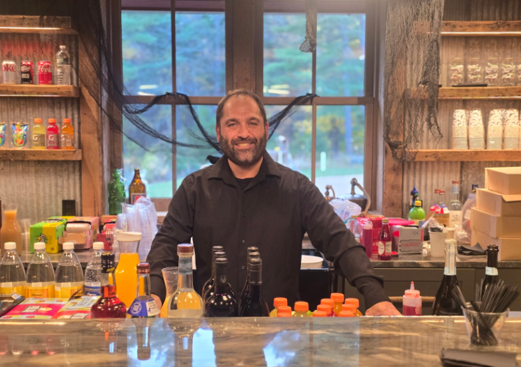 Birthday celebration with bartender service